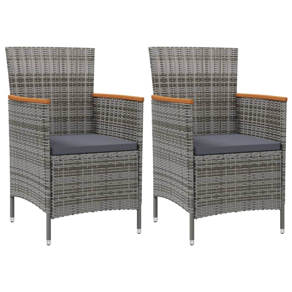 Minimalist Garden Dining Chairs 2 pcs Daily Living Essential Urban Style