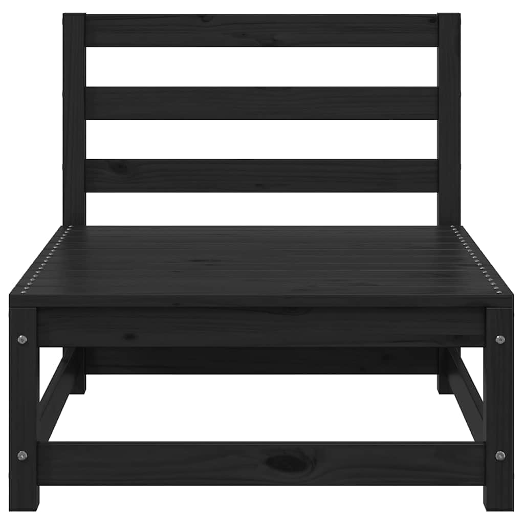 Minimalist Garden Middle Sofas with Anthracite Outdoor Retreat Evening