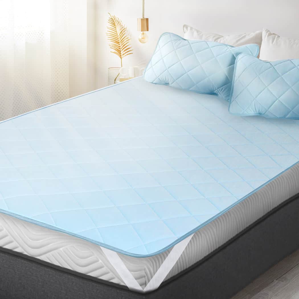 Minimalist Mattress Protector Cool Topper Double  Soft Cushion