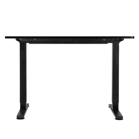 Minimalist Motorised Standing Desk Adjustable 120cm Black 800x 1.5MM