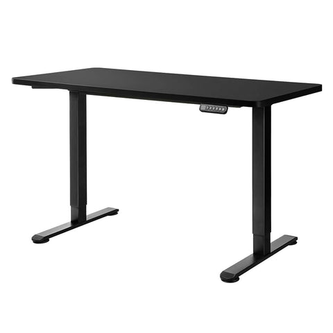 Minimalist Motorised Standing Desk Adjustable 120cm Black 800x 1.5MM