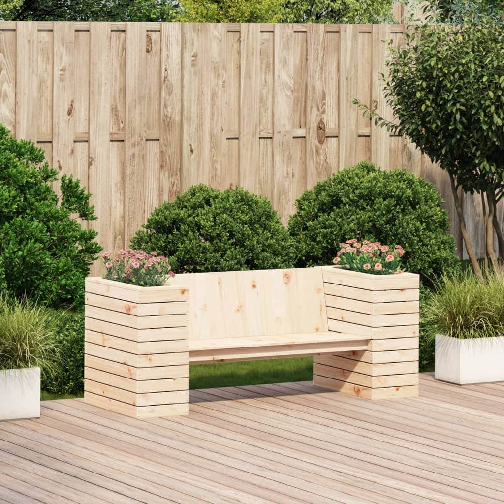 Minimalist Planter Bench 167.5x60x65 cm Outdoor Retreat Essentials