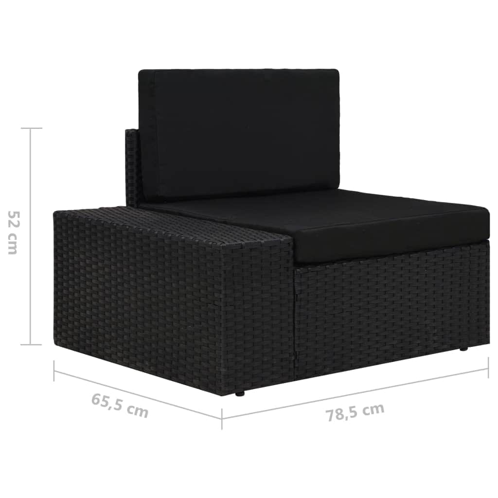 Minimalist Sectional Sofa 3 Seater Poly Garden Gathering Essentials