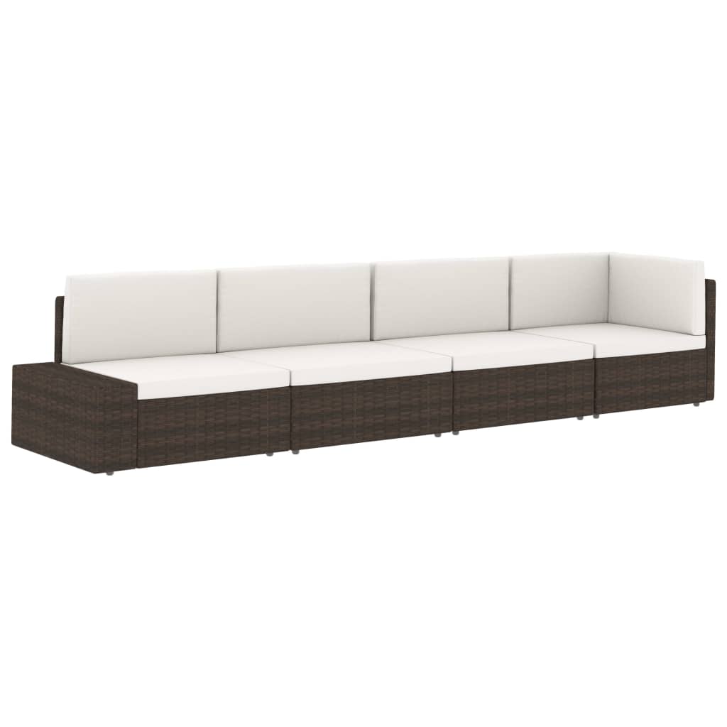 Minimalist Sectional Sofa 3 Seater Poly Garden Gathering Essentials