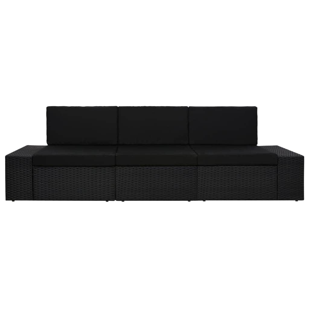 Minimalist Sectional Sofa 3 Seater Poly Garden Gathering Essentials