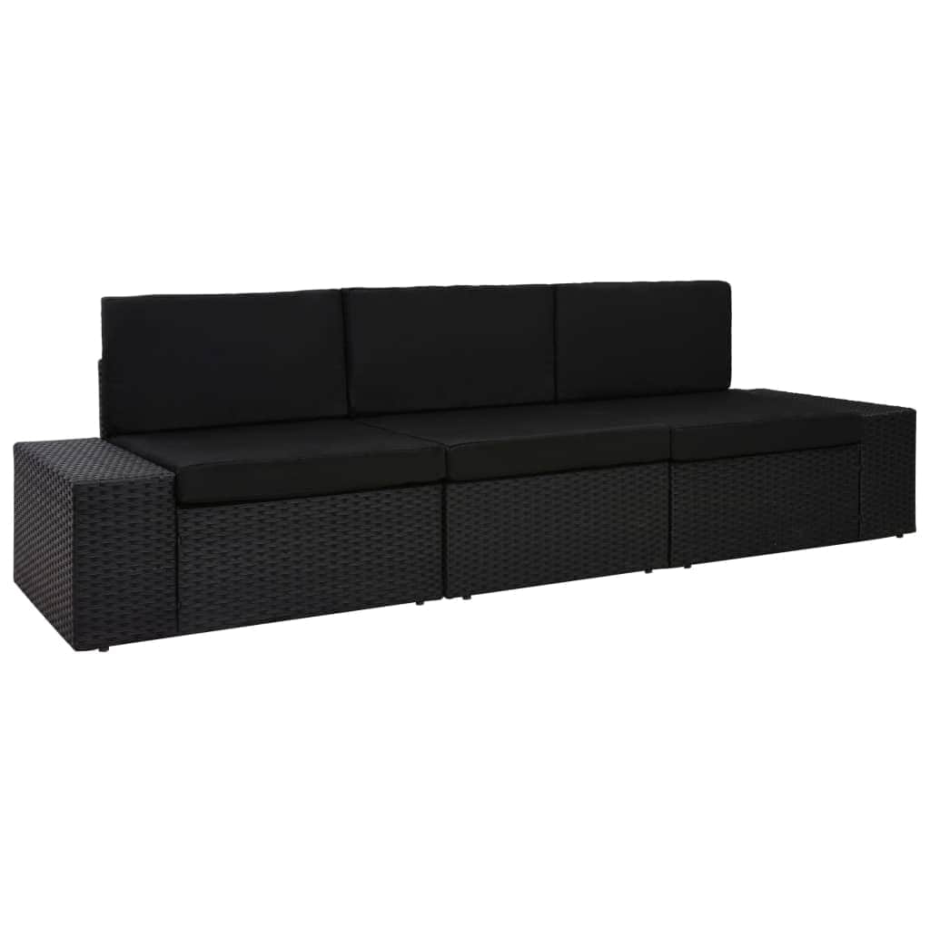 Minimalist Sectional Sofa 3 Seater Poly Garden Gathering Essentials