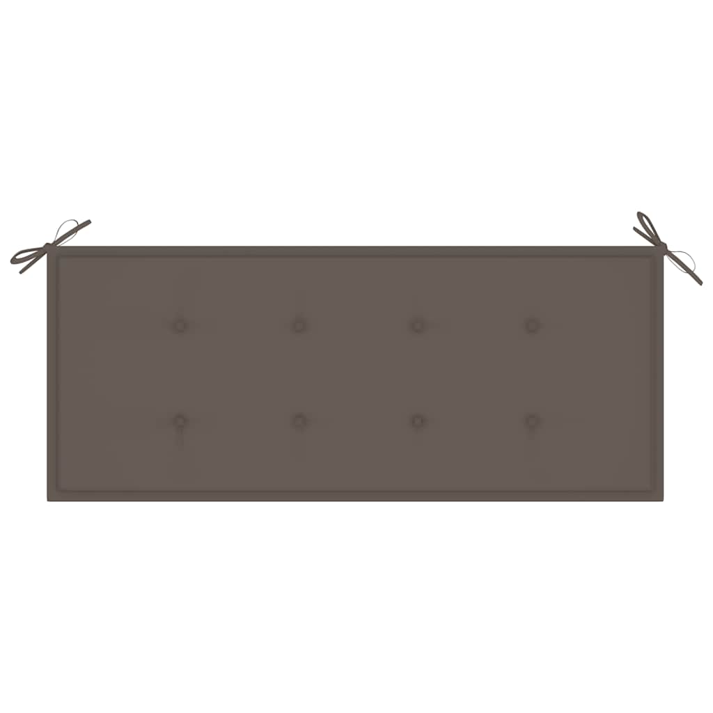 Minimalist Stacking Garden Bench with Cushion Lounge Area Modern Living