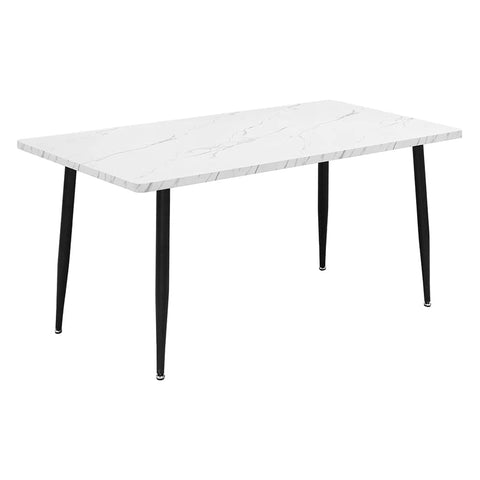 Minimalist Steel Dining Table 4-6 Seater 150cm  Premium Quality Build
