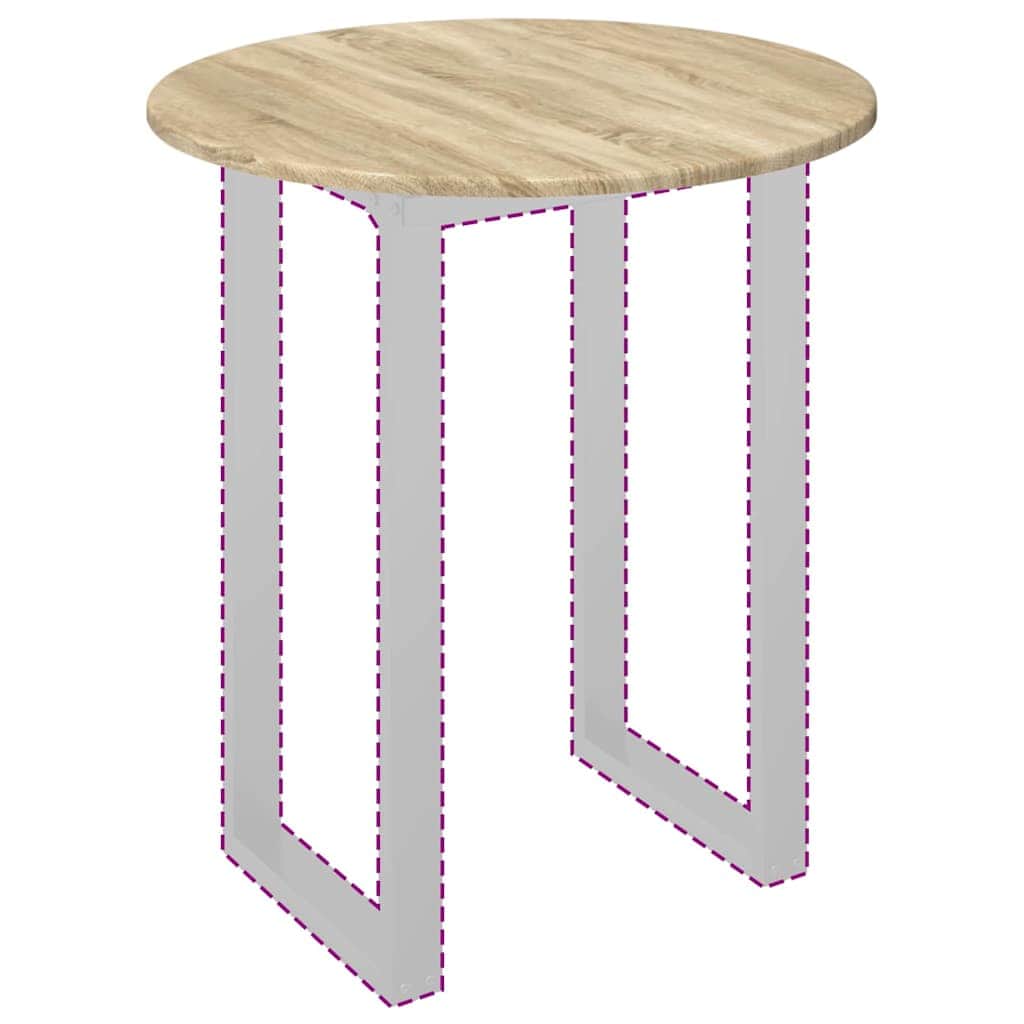 Minimalist Table Top Sonoma oak 1 Engineered wood - Designer Finish