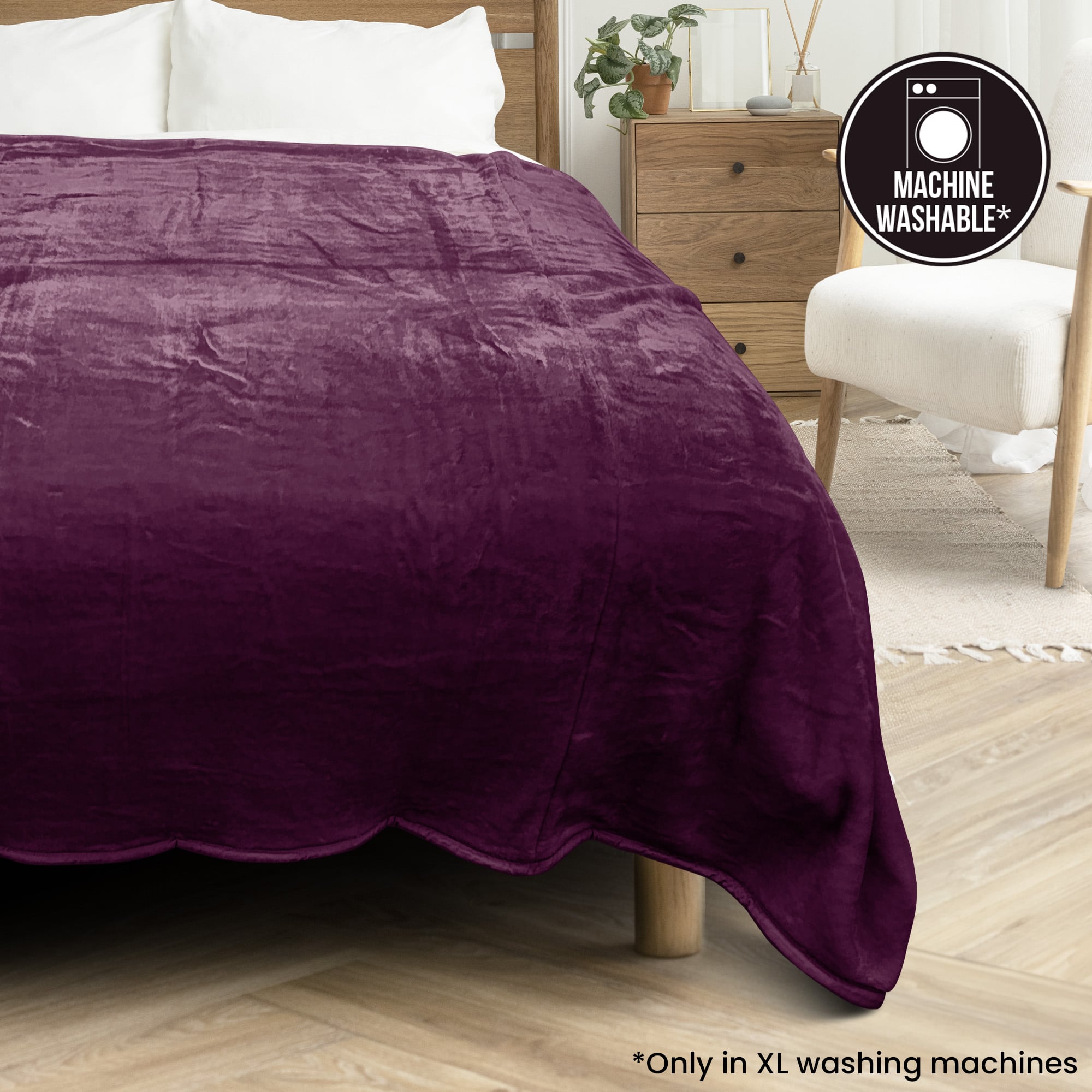 Purple rug 305x305cm, view 9