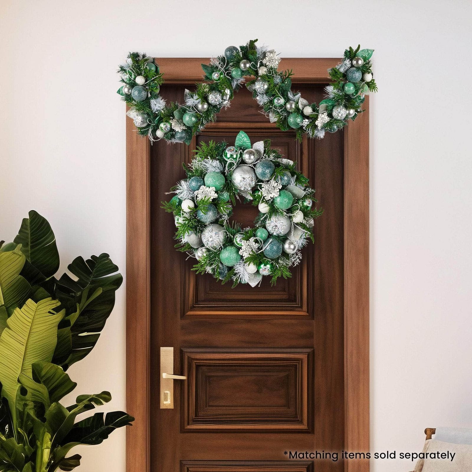 Mint Luxe Christmas Garland - 185cm - 185Cm