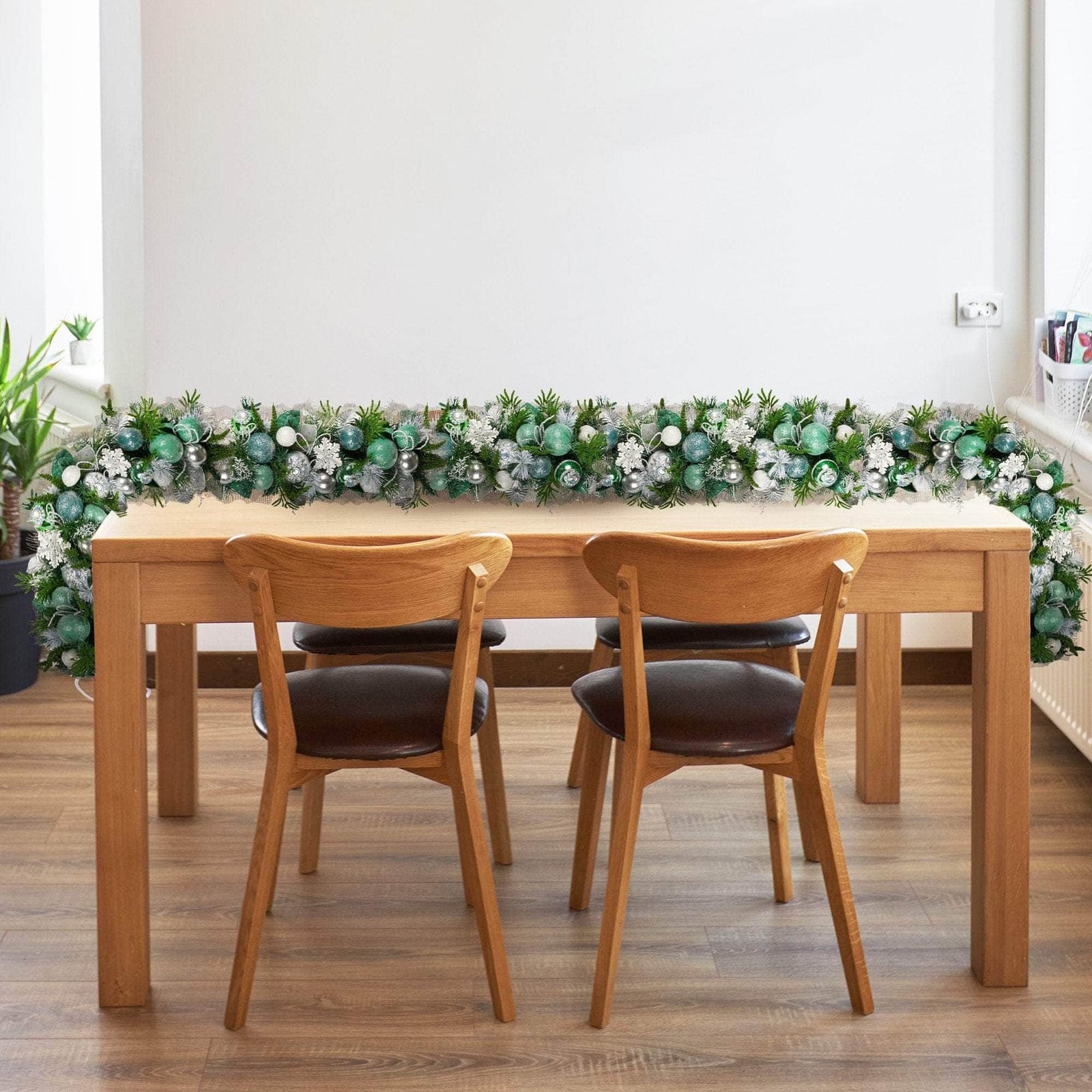 Mint Luxe Christmas Garland - 274cm, dsd