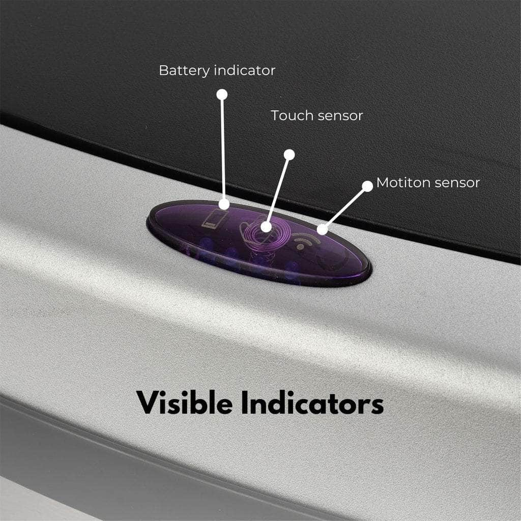 Miraklass Sensor Bin 60L Mirror Oval