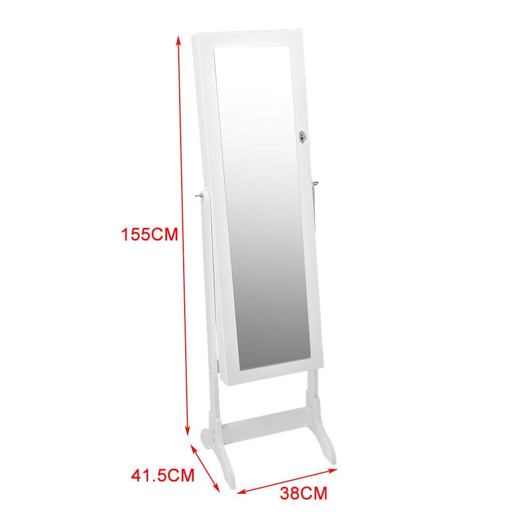 Mirror Jewellery Cabinet - Makeup