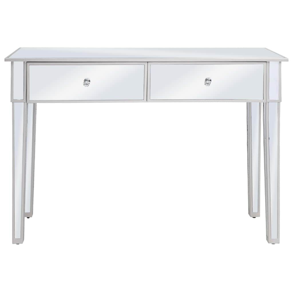 Mirrored Console Table MDF and Glass