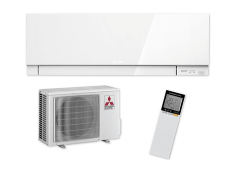 Mitsubishi Electric MSZEF25VGW 2.5kW EF Split System Air Conditioner-White