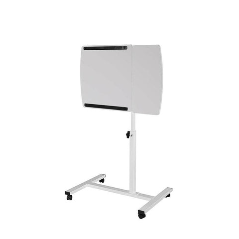 Mobile Laptop Desk Adjustable White