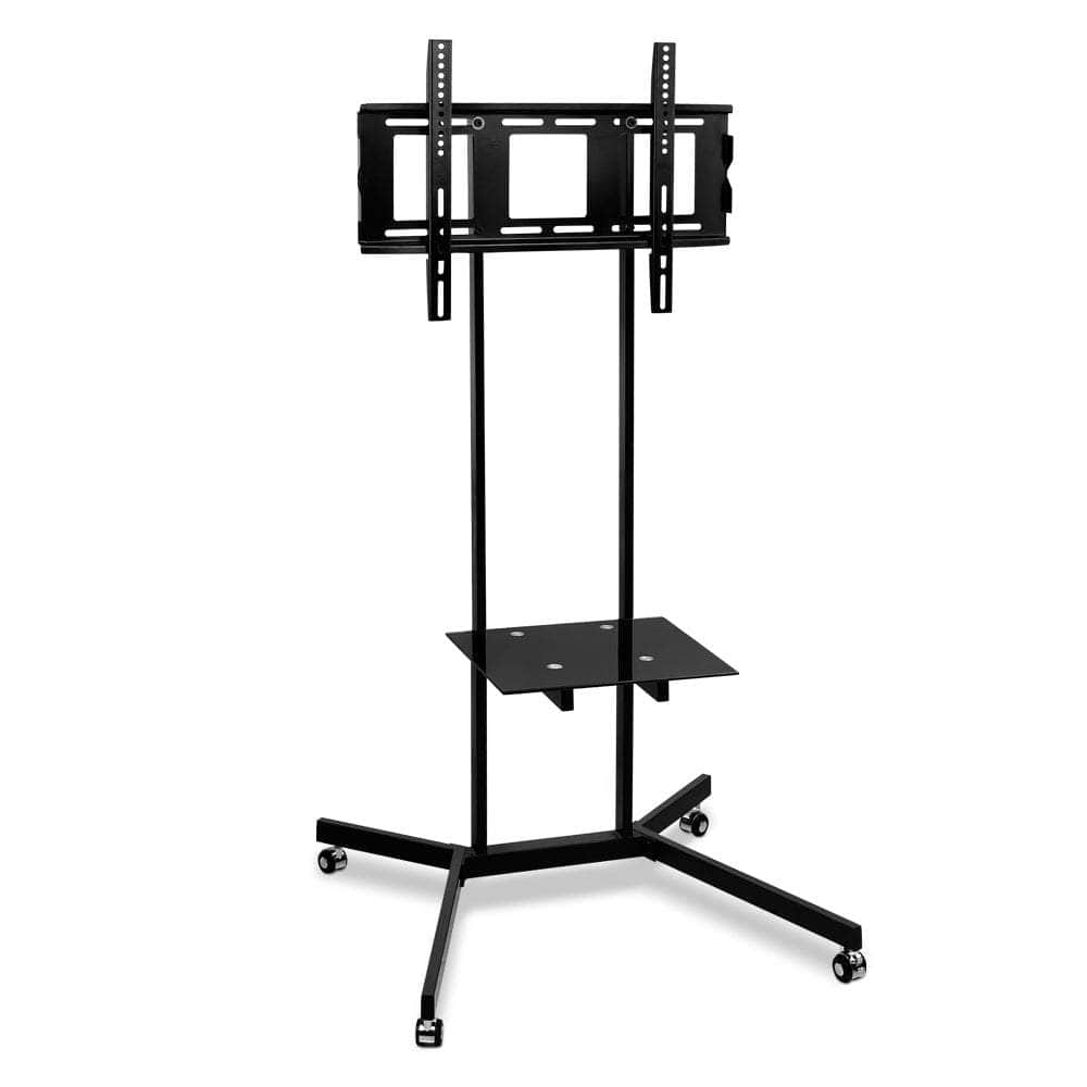 Mobile Tv Stand (32"-65") Mount Bracket Portable Trolley Cart