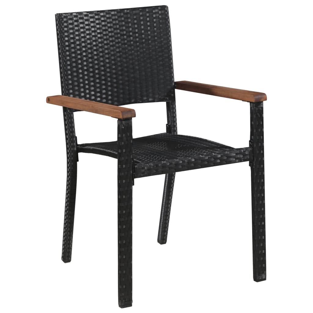 Modern 3 Piece Garden Dining Set Relaxing Seating Garden Leisure