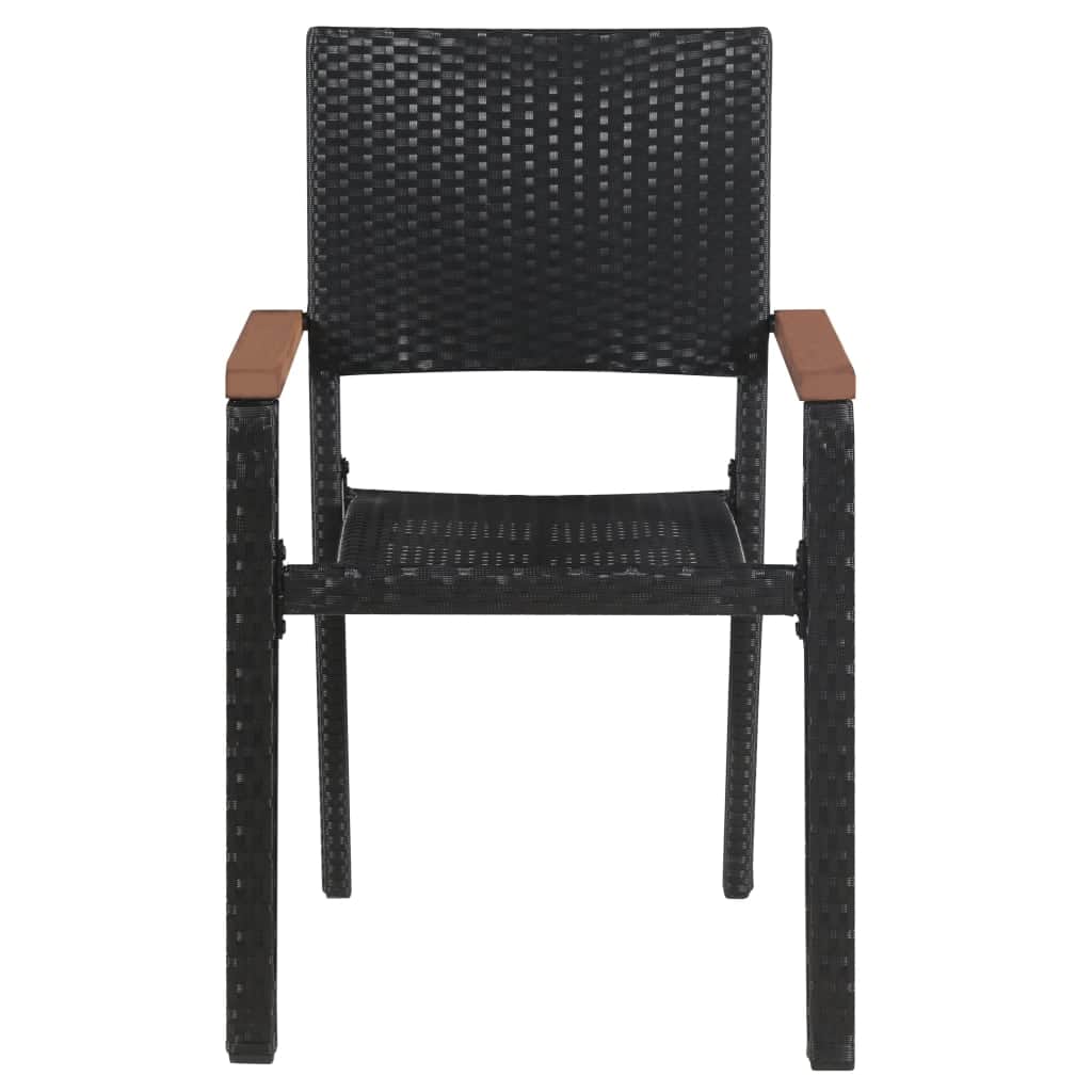 Modern 3 Piece Garden Dining Set Relaxing Seating Garden Leisure