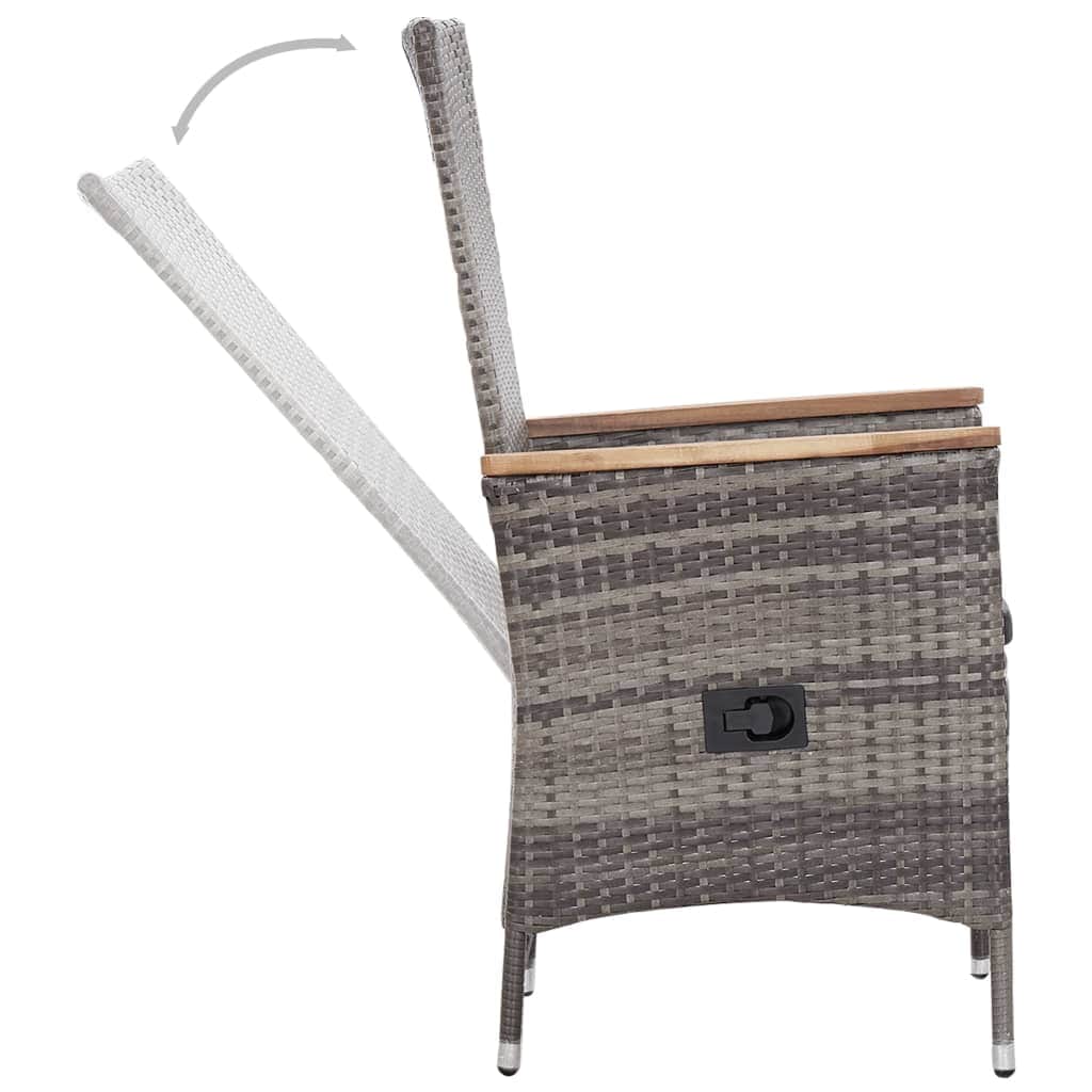 Modern 3 Piece Garden Lounge Set Daily Living Essential Garden Leisure