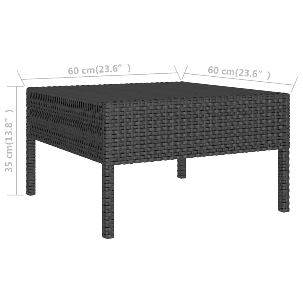 Modern 3 Piece Garden Lounge Set Garden Gathering Urban Style