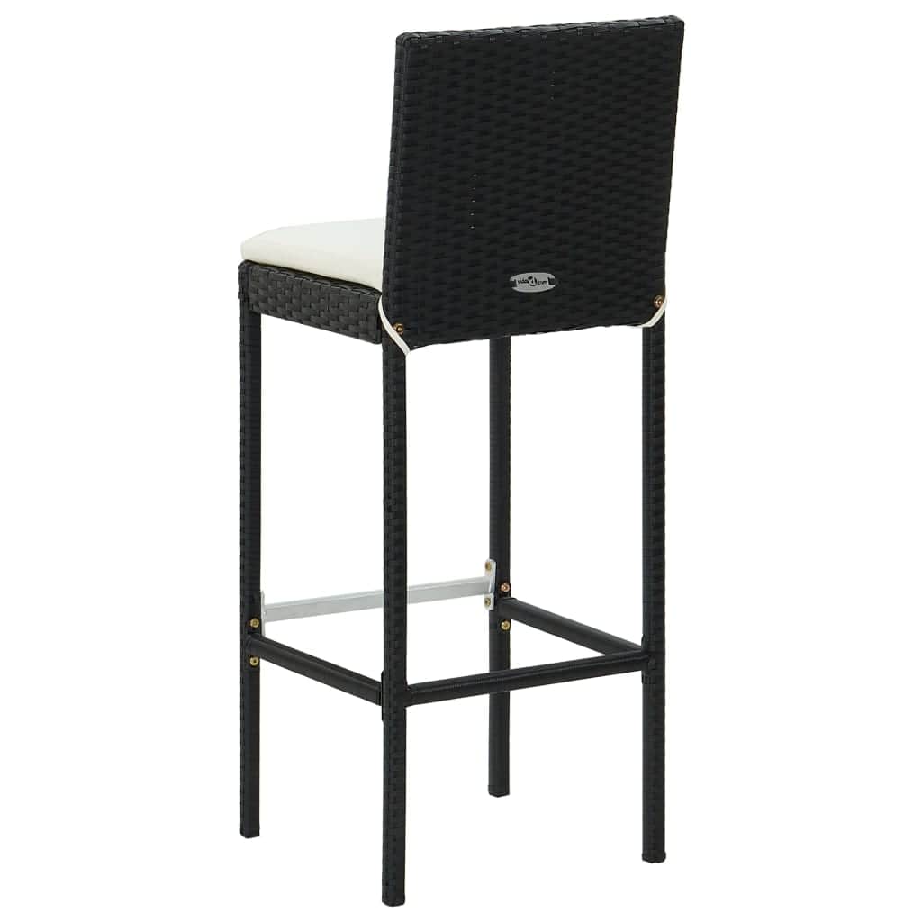 Modern 3 Piece Outdoor Bar Set Home Decor Accent Garden Leisure
