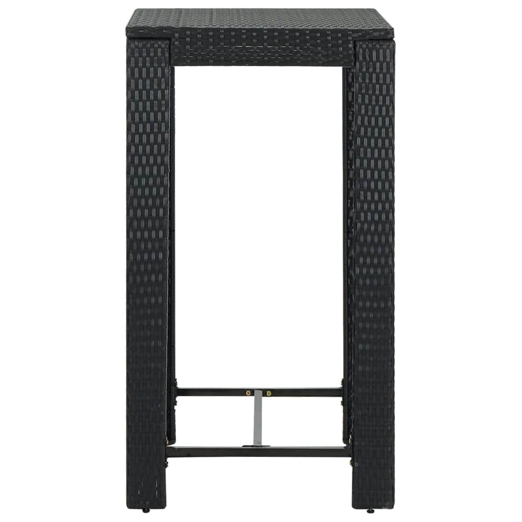 Modern 3 Piece Outdoor Bar Set Home Decor Accent Garden Leisure