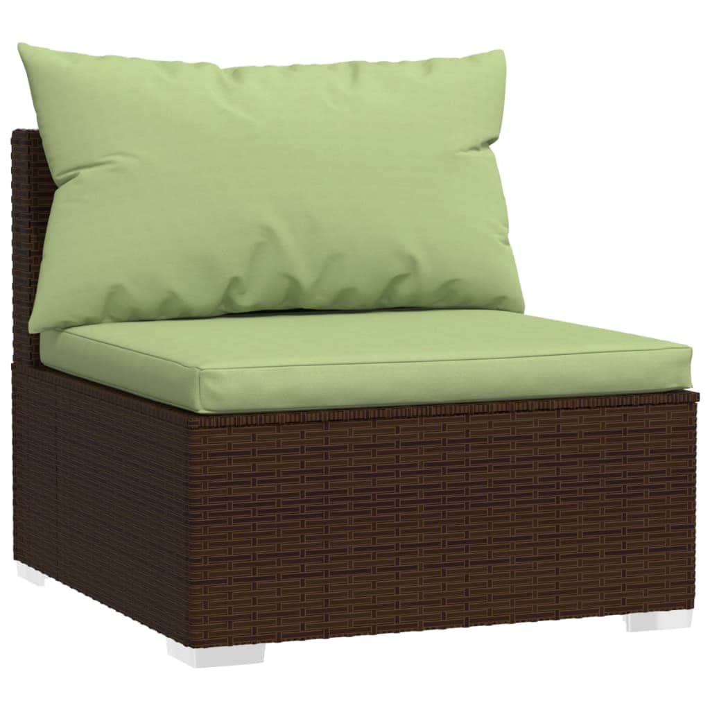 Modern 3 Seater Sofa with Cushions Outdoor Retreat Home Comfort
