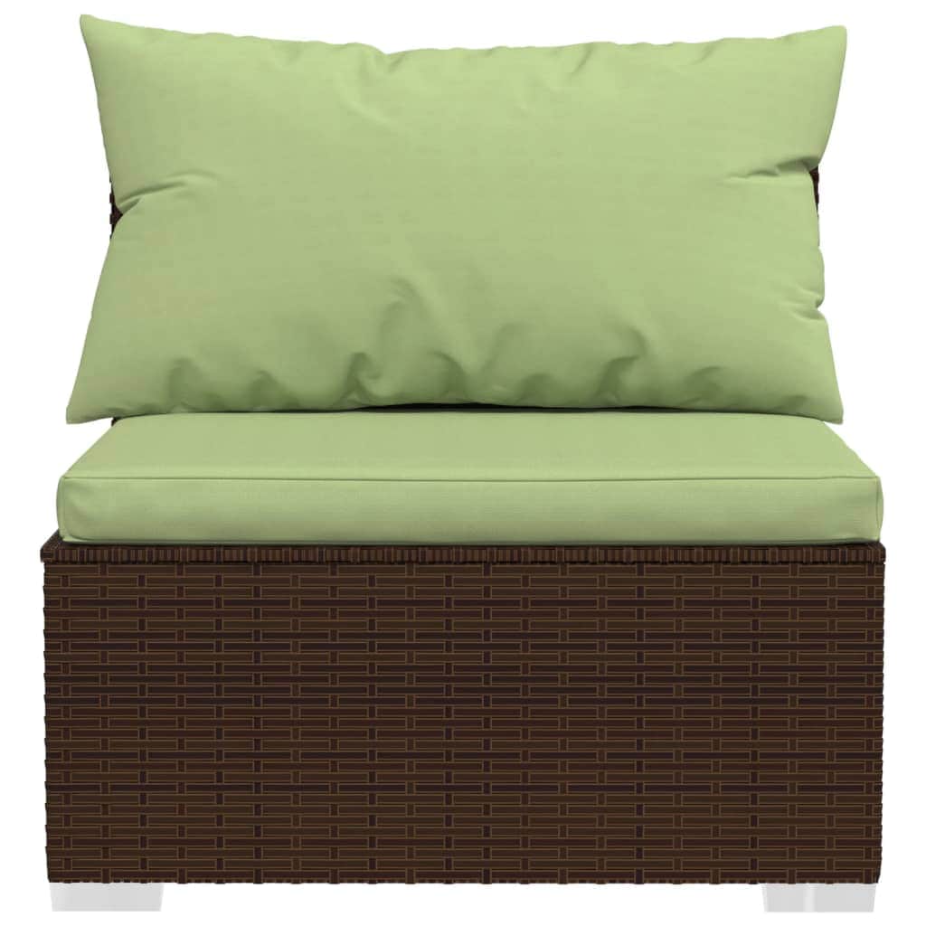 Modern 3 Seater Sofa with Cushions Outdoor Retreat Home Comfort