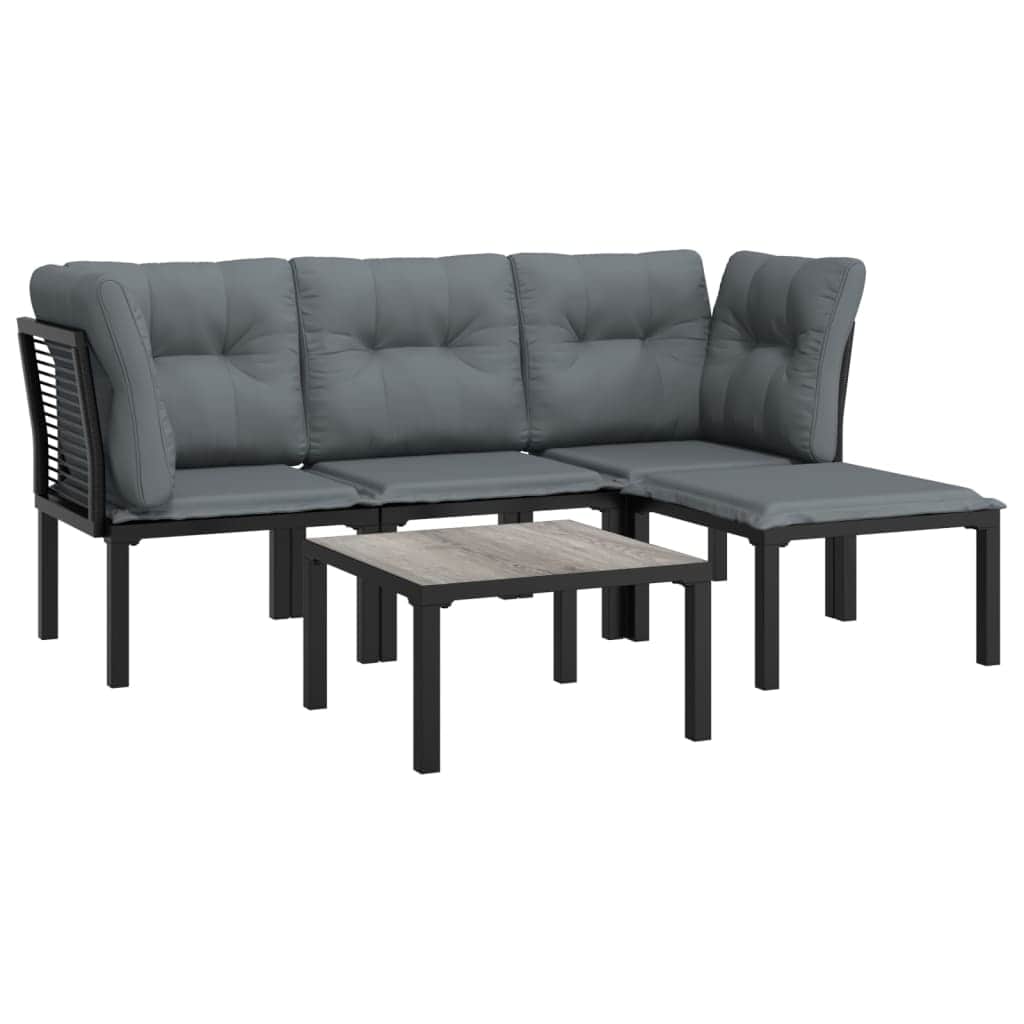 Modern 5 Piece Garden Lounge Set Garden Gathering Modern Living