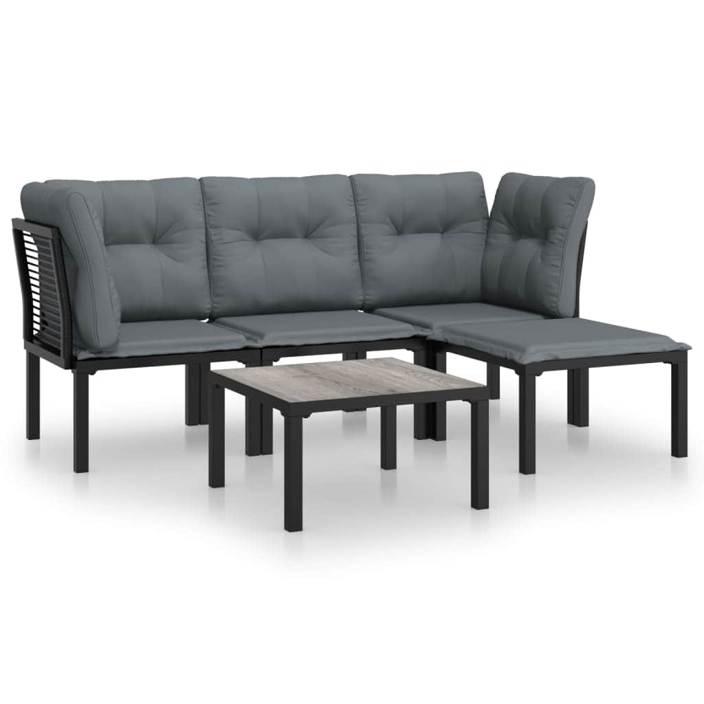 Modern 5 Piece Garden Lounge Set Garden Gathering Modern Living