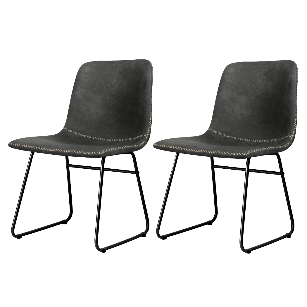 Modern 6x Dining Chairs Kitchen Table  Durable Frame Classic