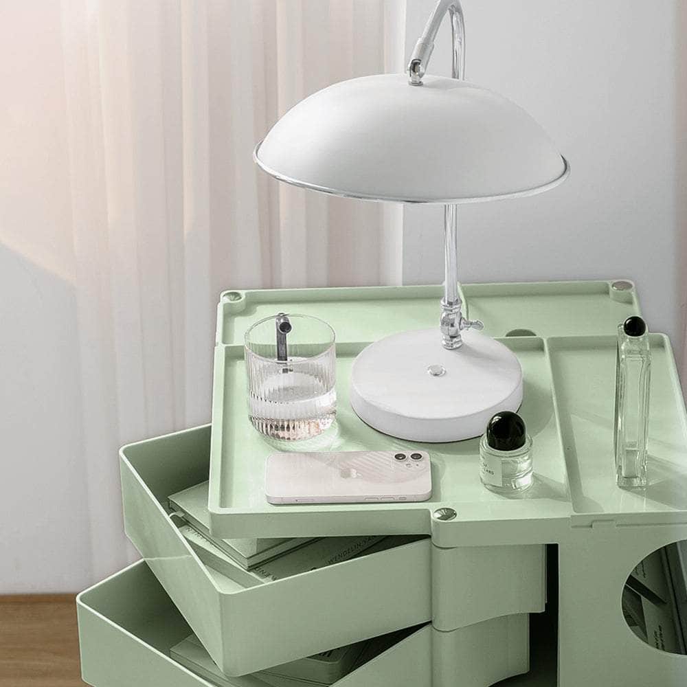 Modern Boby Trolley Mobile Storage Cart Shelf 5 Tier Drawer YE/OR/GR/GY/PK/WH