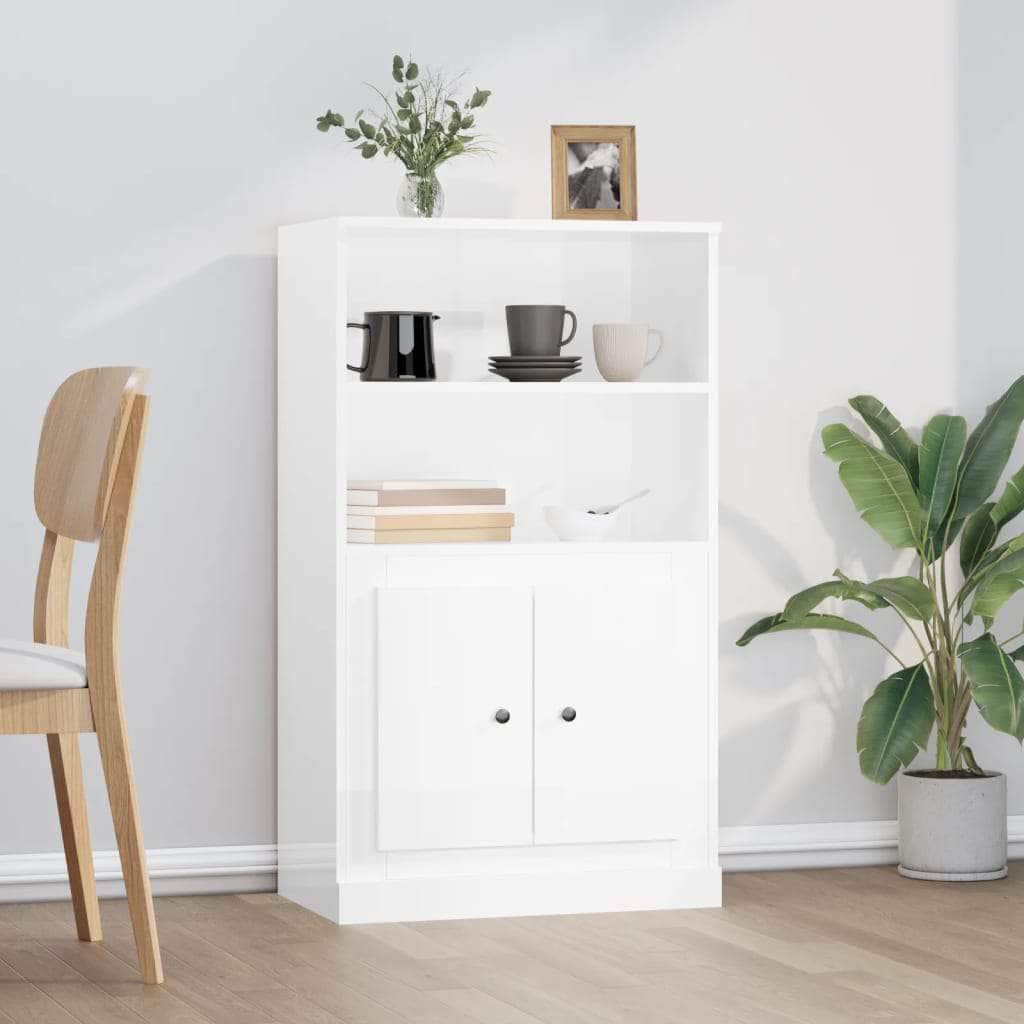 Modern Engineered Wood Highboard