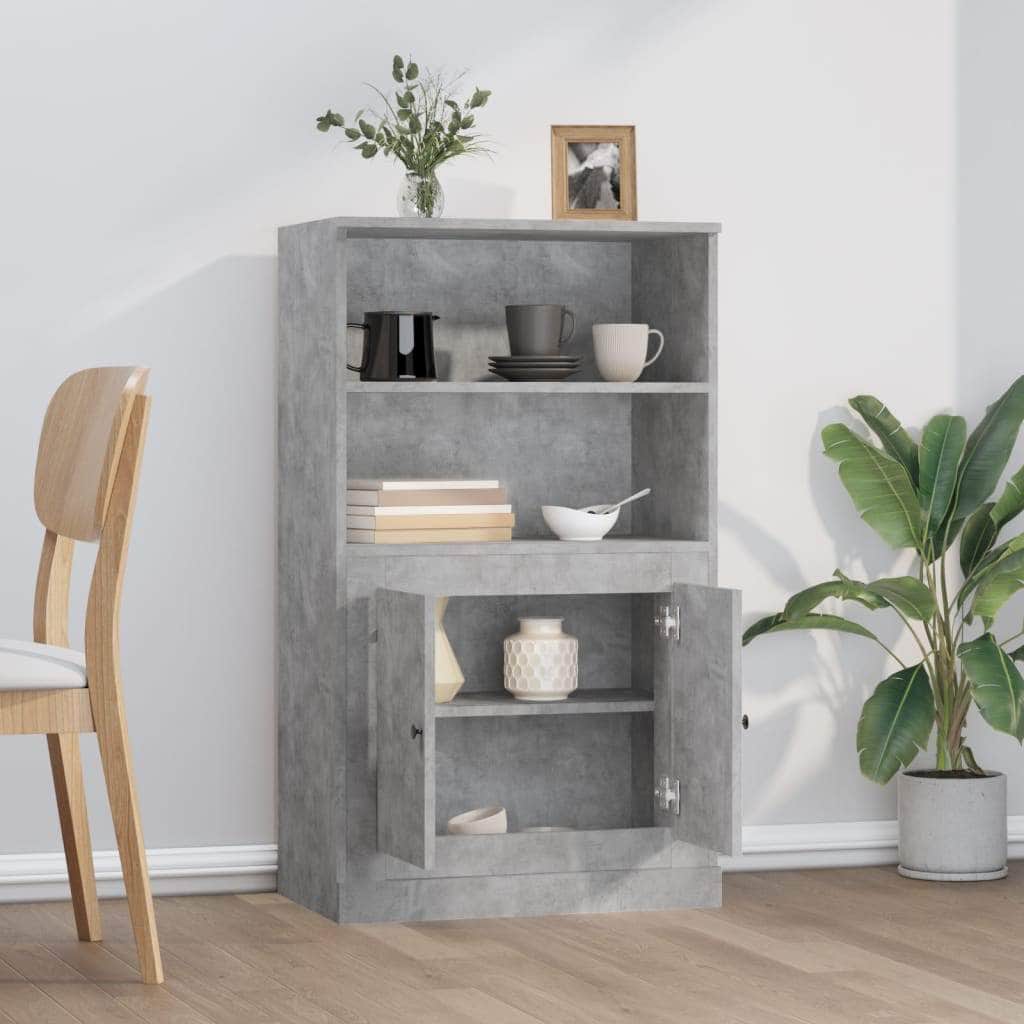 Modern Engineered Wood Highboard