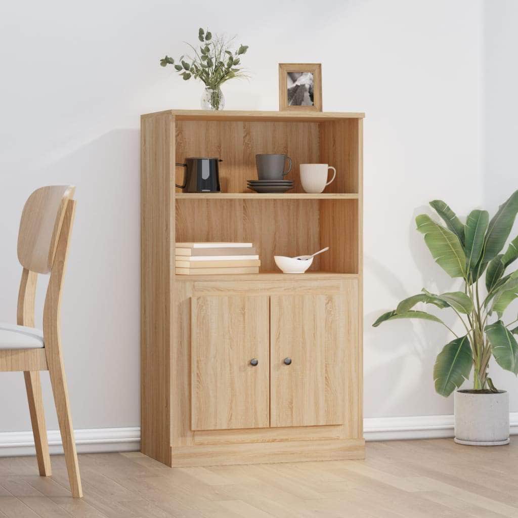 Modern Engineered Wood Highboard
