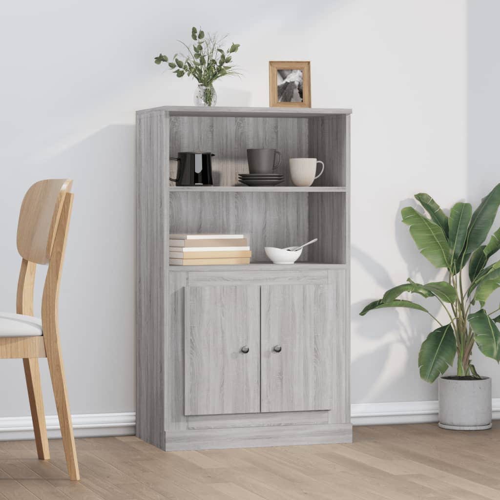 Modern Engineered Wood Highboard