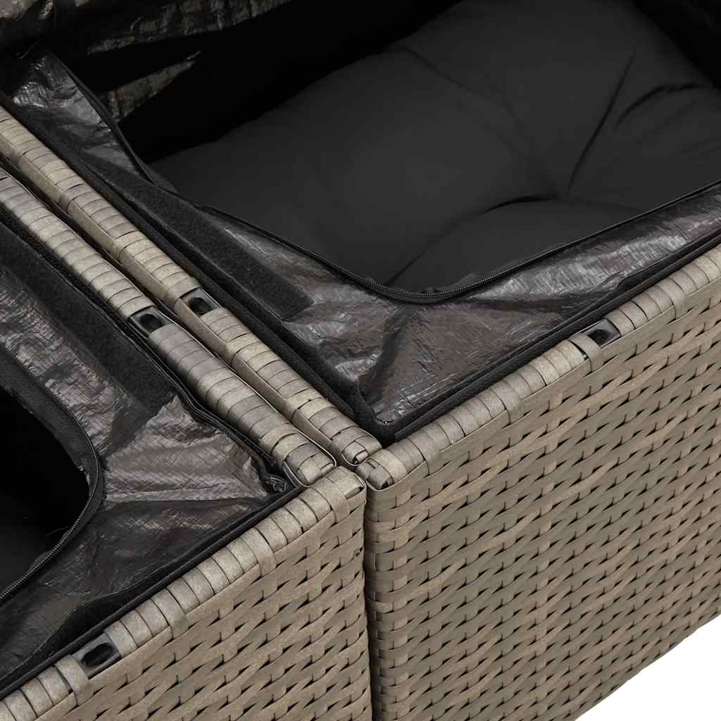 Modern Garden Sofa with Cushions 2 Daily Living Essential Summer