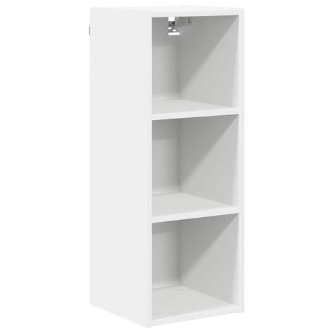 Modern Hanging Cabinet Riga White Engineered Wood - High Quality