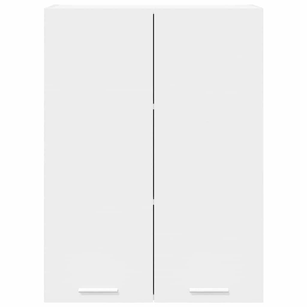 Modern Hanging Cabinet Riga White Engineered Wood - Sturdy Frame