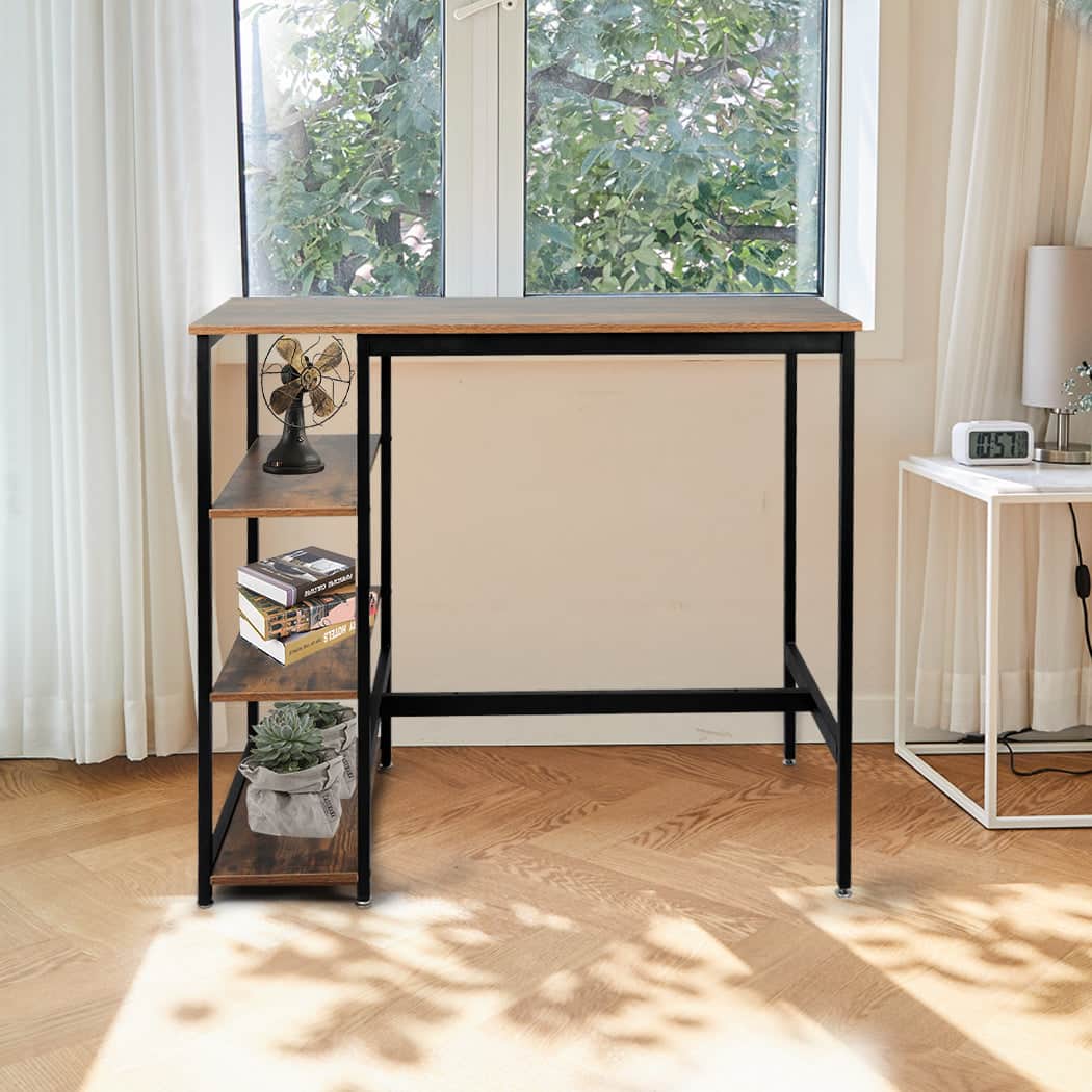 Modern High Bar Table Pub Industrial  High Back Support Classic