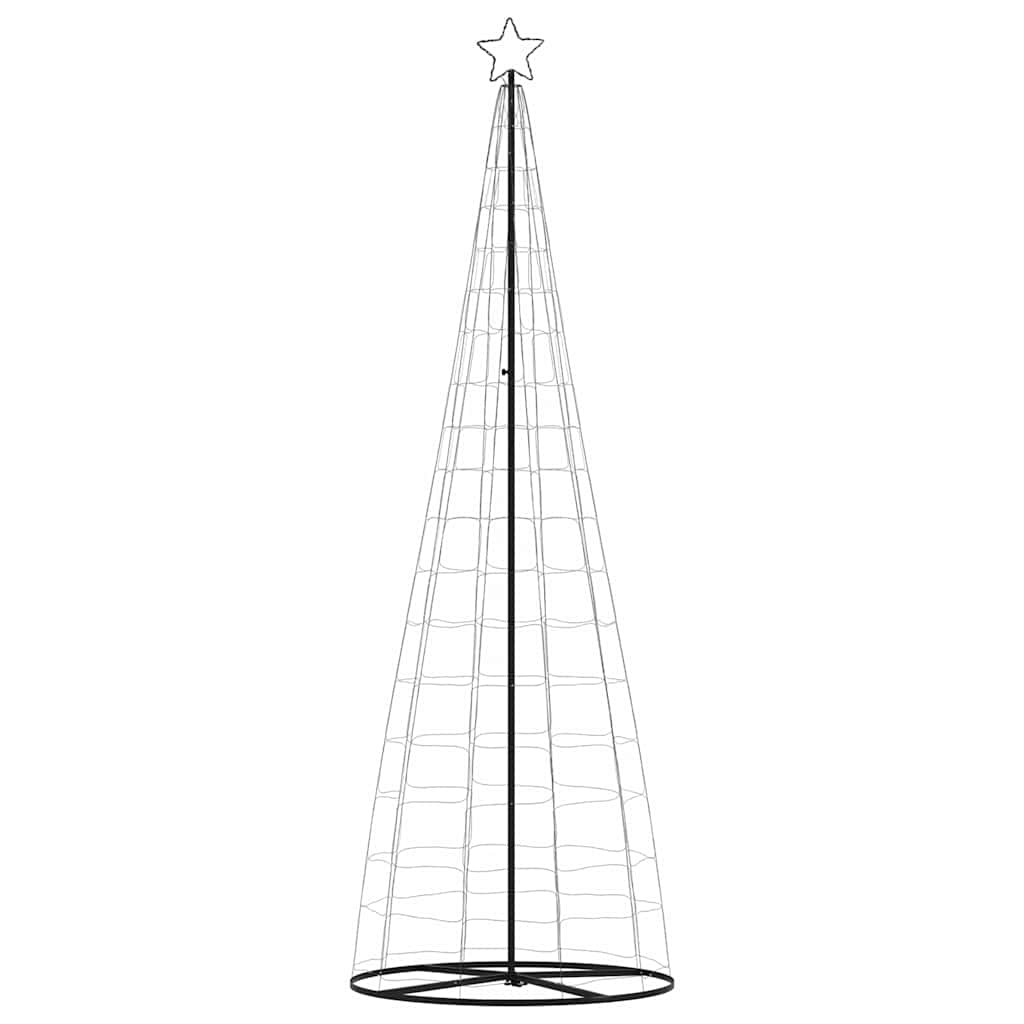 Modern LED Christmas Tree Cool White 100 Iron - Durable Construction