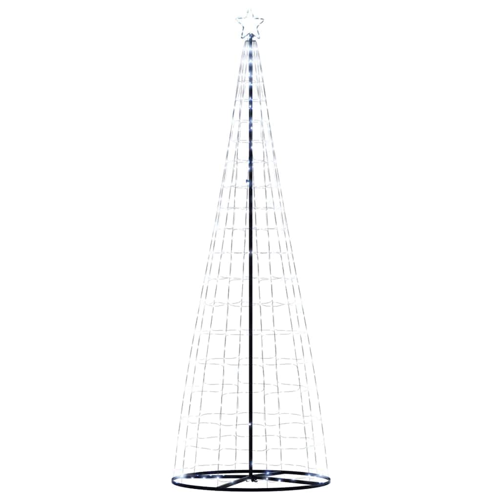Modern LED Christmas Tree Cool White 100 Iron - Durable Construction
