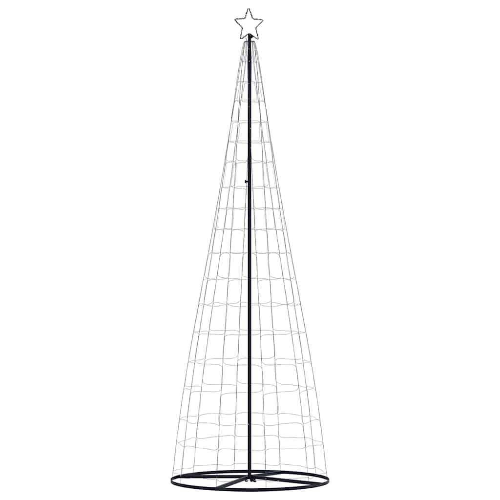 Modern LED Christmas Tree Cool White 100 Iron - Durable Construction