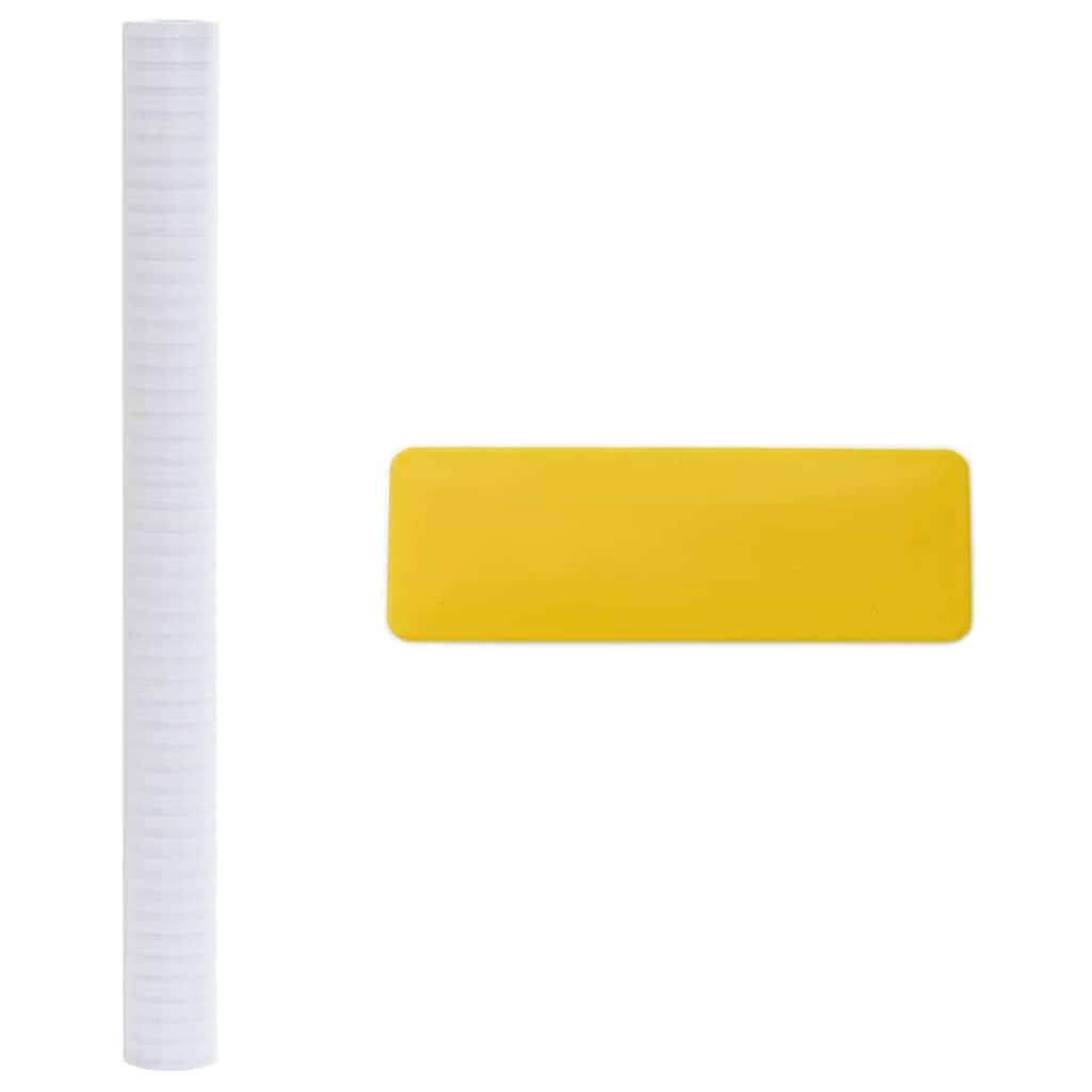 Modern Self-adhesive Window Film Frosted stripes PVC - Premium Comfort