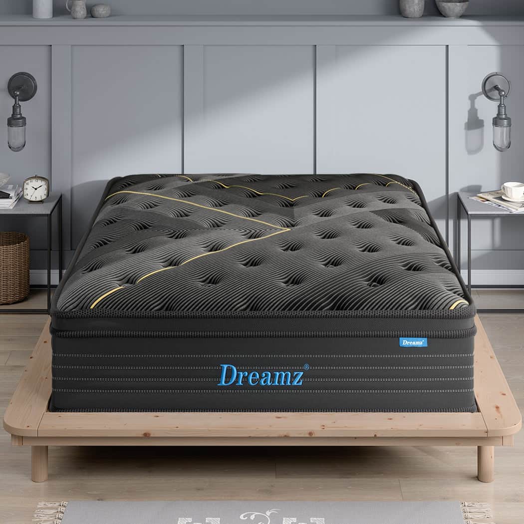 Modern Spring Mattress Bamboo Euro Top Single  Durable Frame