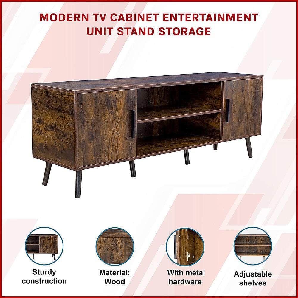 Modern Tv Entertainment Unit: Stand Storage