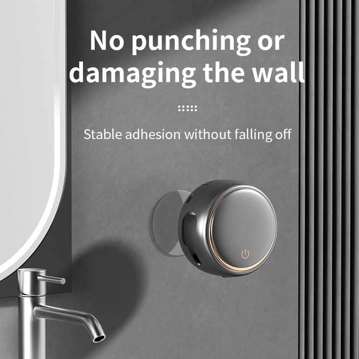 Modern UV-C Toothbrush Sterilizer - Dual Slot Wall-Mounted Holder
