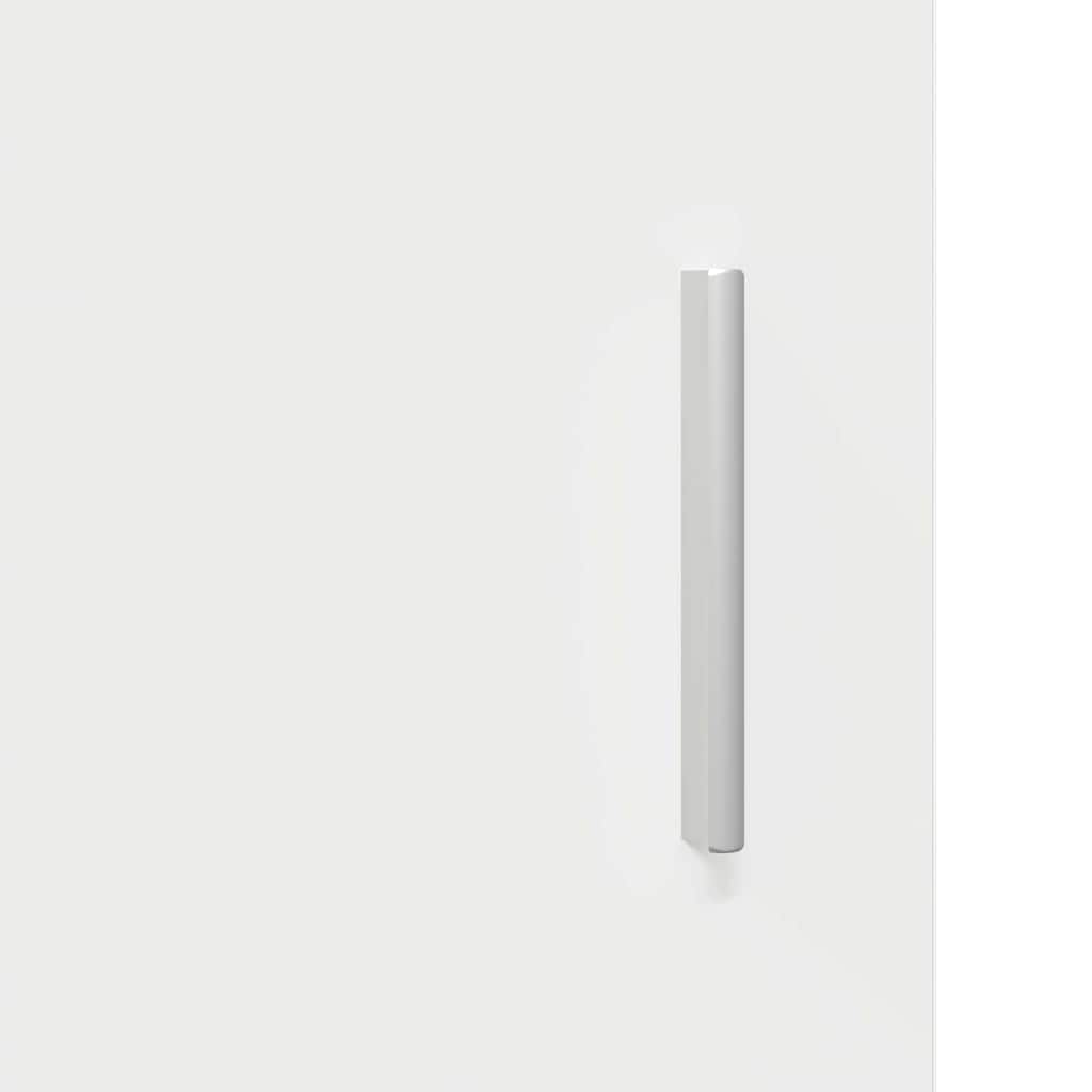 Modern Wall-mounted Cabinet White Engineered wood - Sleek Modern